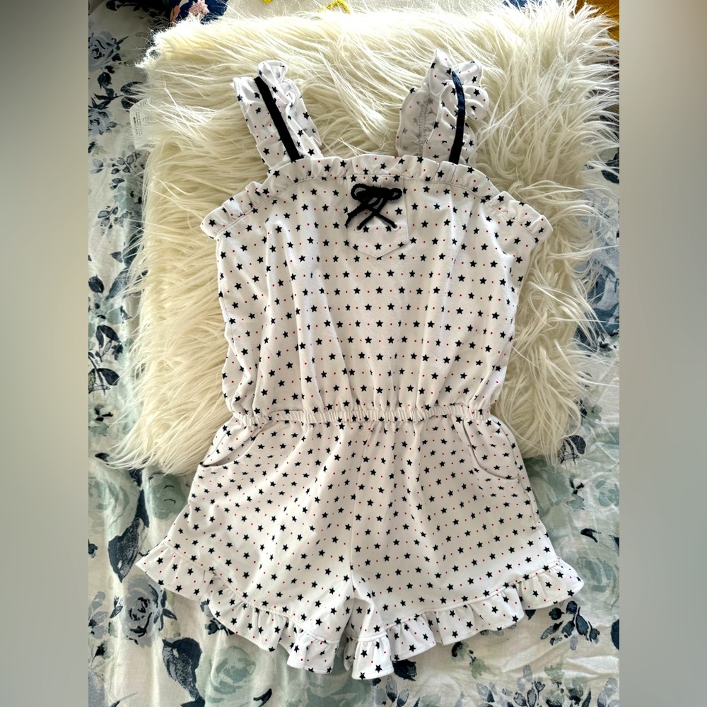 Girls NWT Janie & Jack romper size 10
